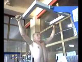 Shirtless Workout