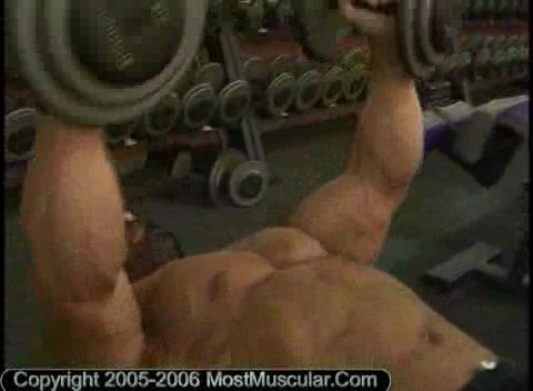 Hot chest workout