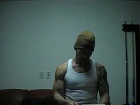 Flexing and Shirt Ripping