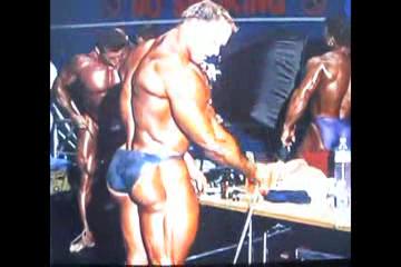 Pumped Muscle Ass