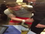 UK Marines Having Fun
