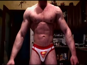 Michel Quadzilla huge Pecs bounce and worhsip (Mike Costantini)