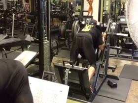 Deep squat thin tights