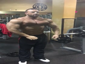 Nick Trigili huge pecs