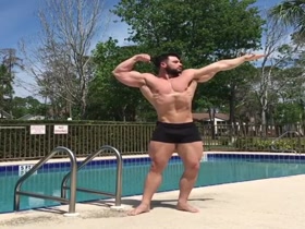 Jason Lowe 08 - Poolside Posing