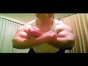 Massive Muscleman in Undershirt